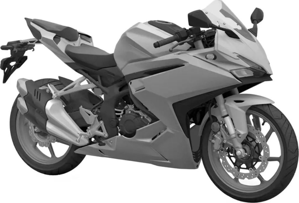 目前2023款cbr250rr已经在国外上市,外观上新款依旧与现款基本保持不