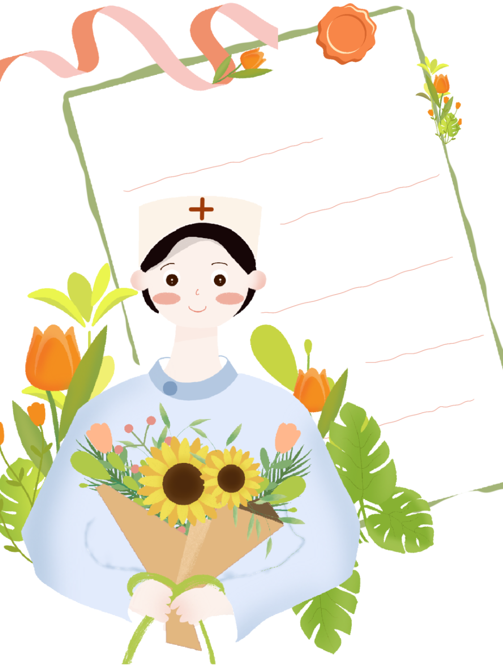 提灯而来点亮希望致敬白衣天使