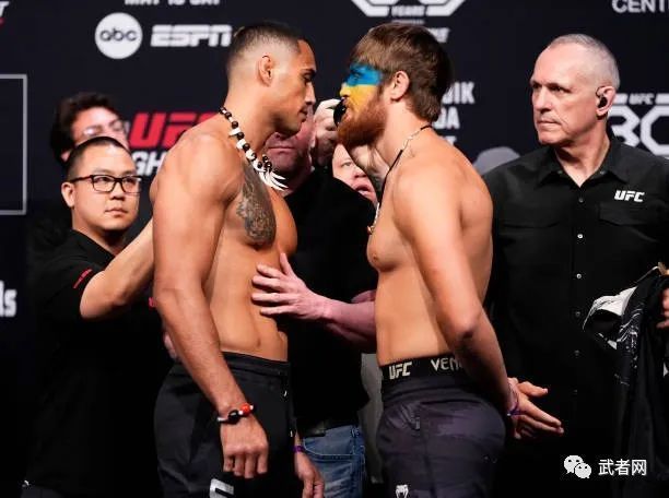 ufc on abc 4:罗森斯特鲁克vs阿尔梅达!赛前称重图集_腾讯新闻