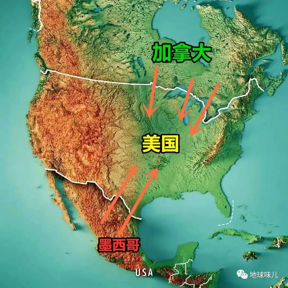 为什么有些人认为中国的地理位置十分优越优势远超美国