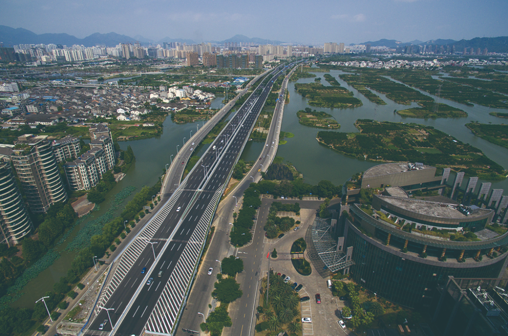 温州沿江快速路图片