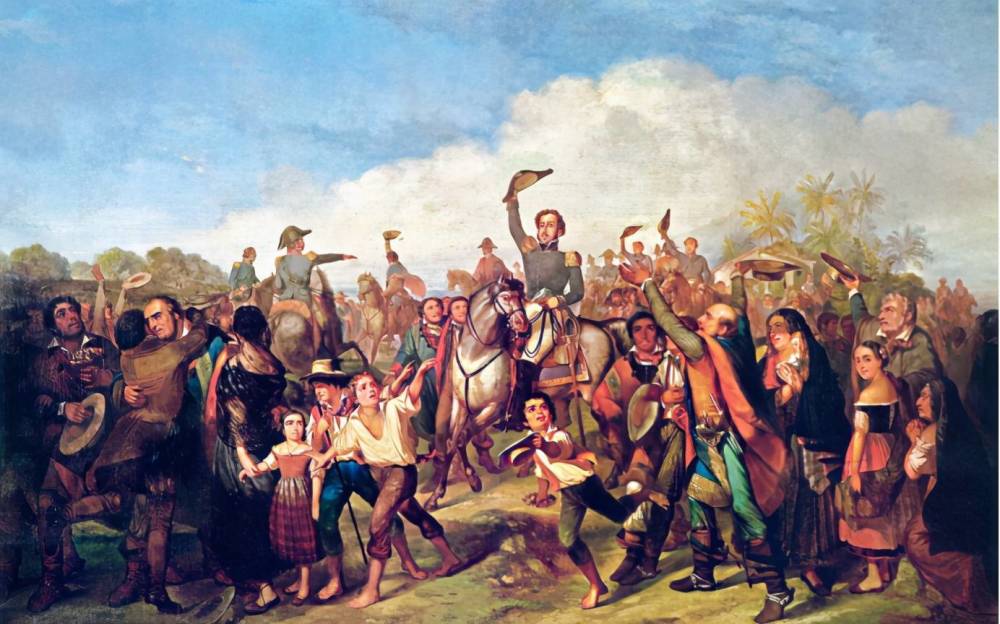 1824年12月阿亚库乔战役标志着秘鲁以及南美的解放,然而正如最近开始
