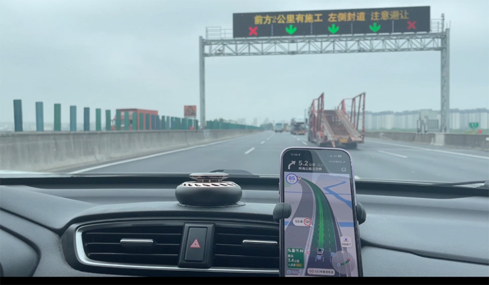 上海首条新一代智慧公路s32申嘉湖智慧高速公路试运行