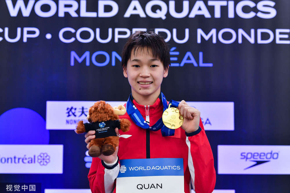 国际泳联竟不知道全红婵身高,她一直在发育,稳定性