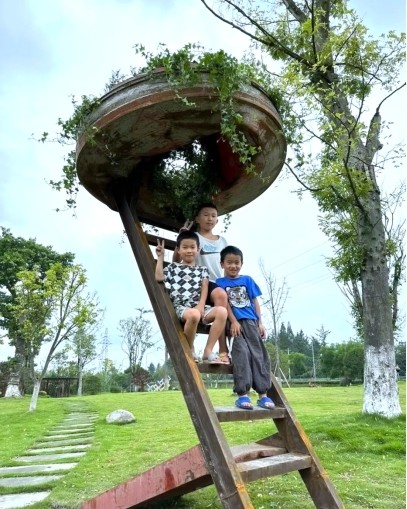 成都温江12位中外艺术家用公共艺术扮靓乡村