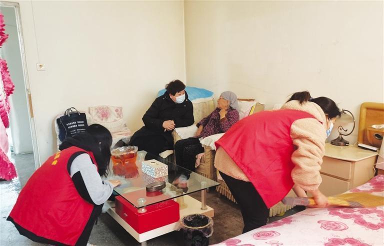 兰化25街区社区小网格让群众幸福满格