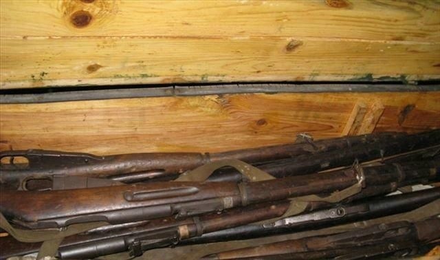 解放军仓库里的老家伙,抗战时期的武器