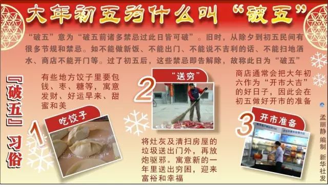 大年初五习俗