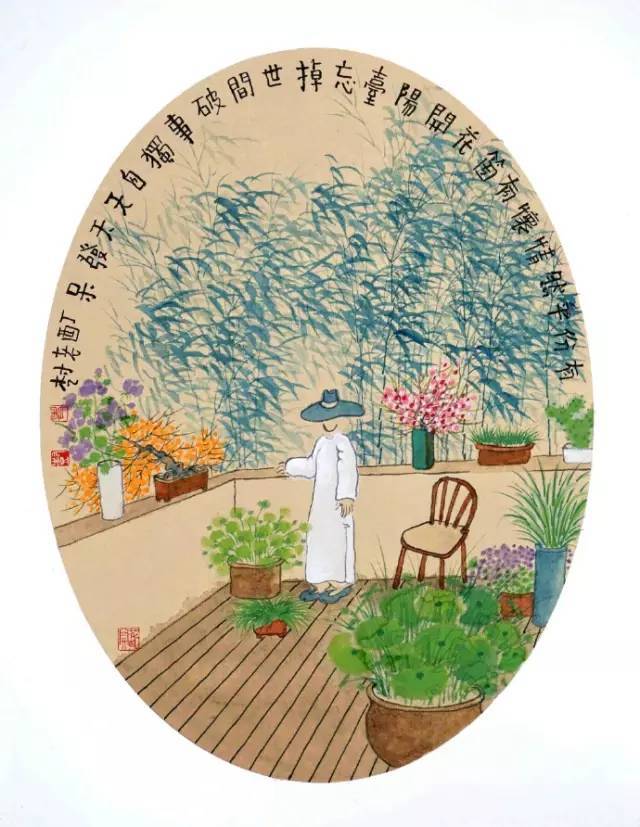 画画|老树画画：啥事那么重要，江湖总在胡闹，你们都先忙着，我回山里睡觉