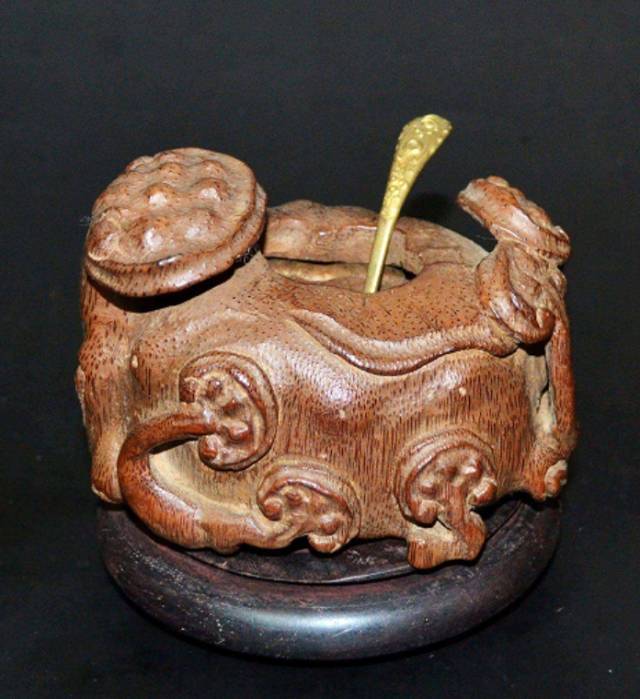 美爆了!竹根雕包浆玉化!