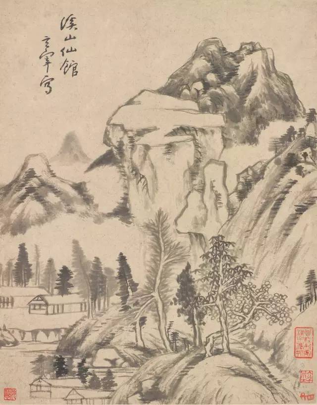 朱耷|八大山人字画全集，大饱眼福！