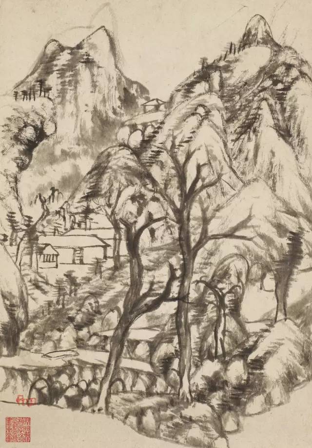 朱耷|八大山人字画全集，大饱眼福！