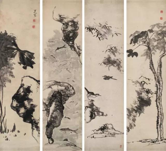 朱耷|八大山人字画全集，大饱眼福！