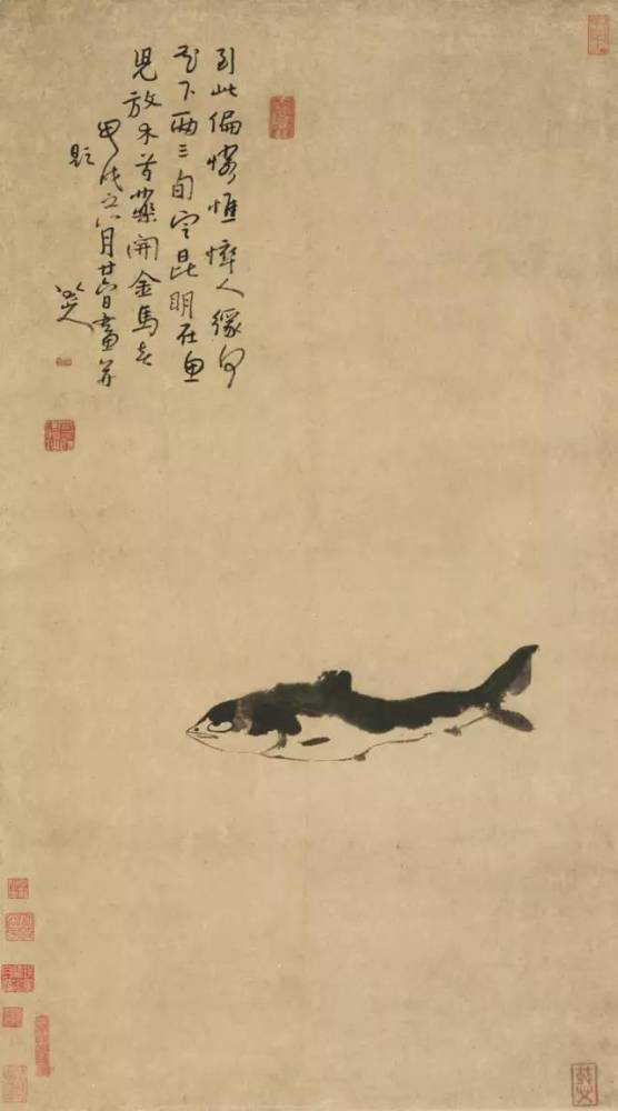 朱耷|八大山人字画全集，大饱眼福！