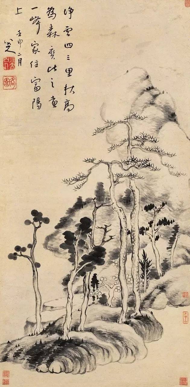 朱耷|八大山人字画全集，大饱眼福！