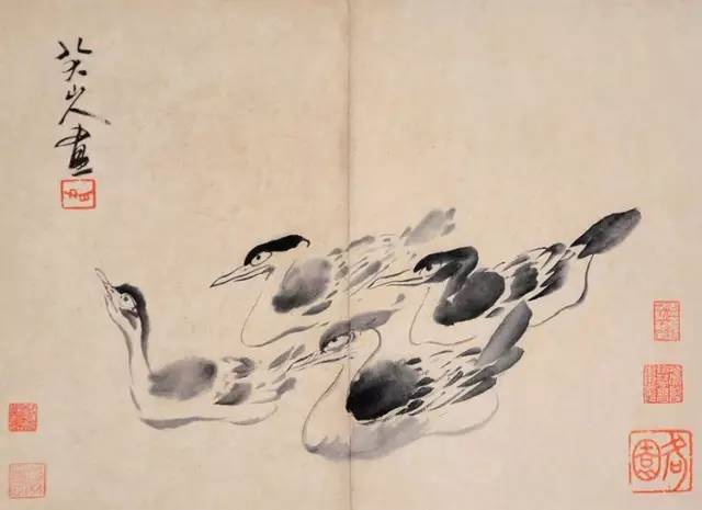 朱耷|八大山人字画全集，大饱眼福！