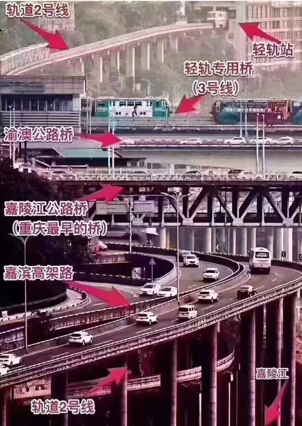 来了重庆你就别想走!这座刚完工的立交桥,导航都看哭了