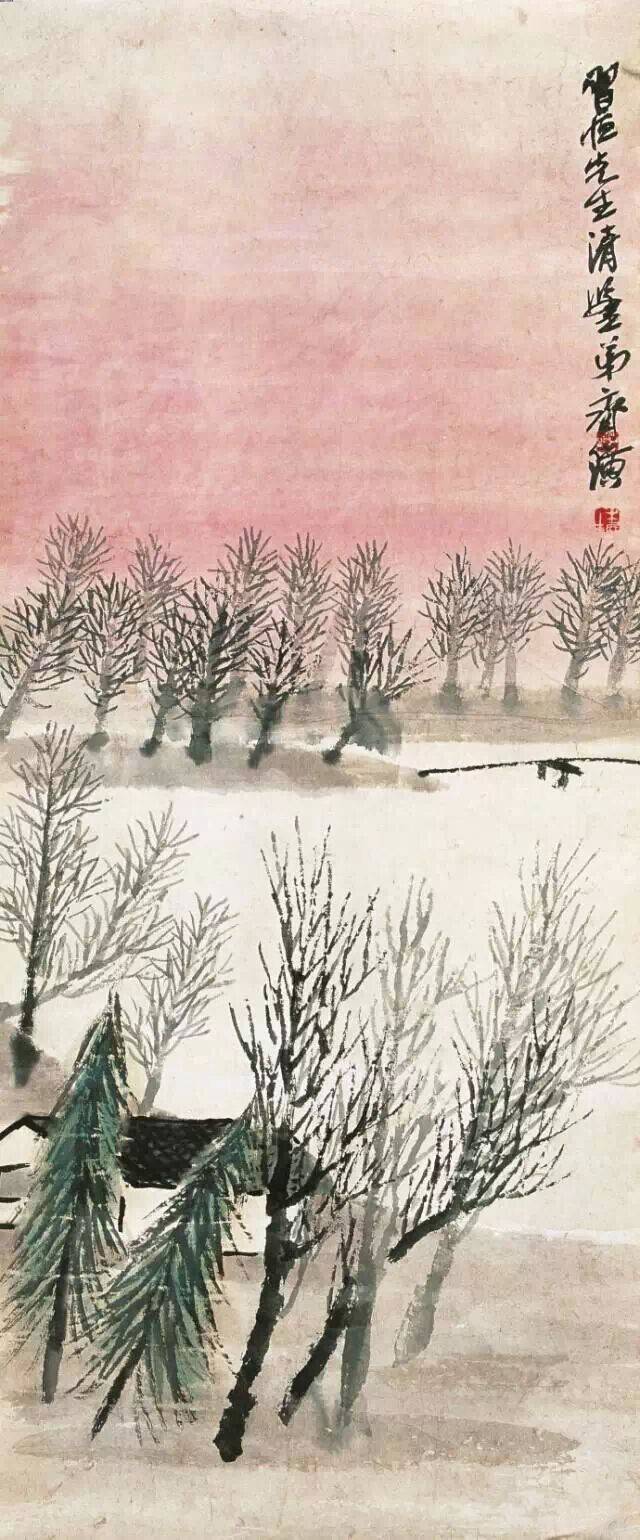 齐白石|齊白石詩意山水畫
