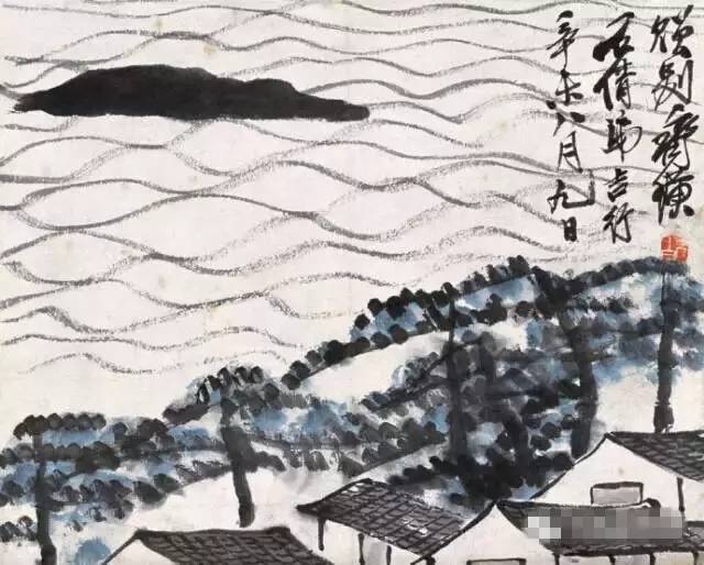 齐白石|齊白石詩意山水畫