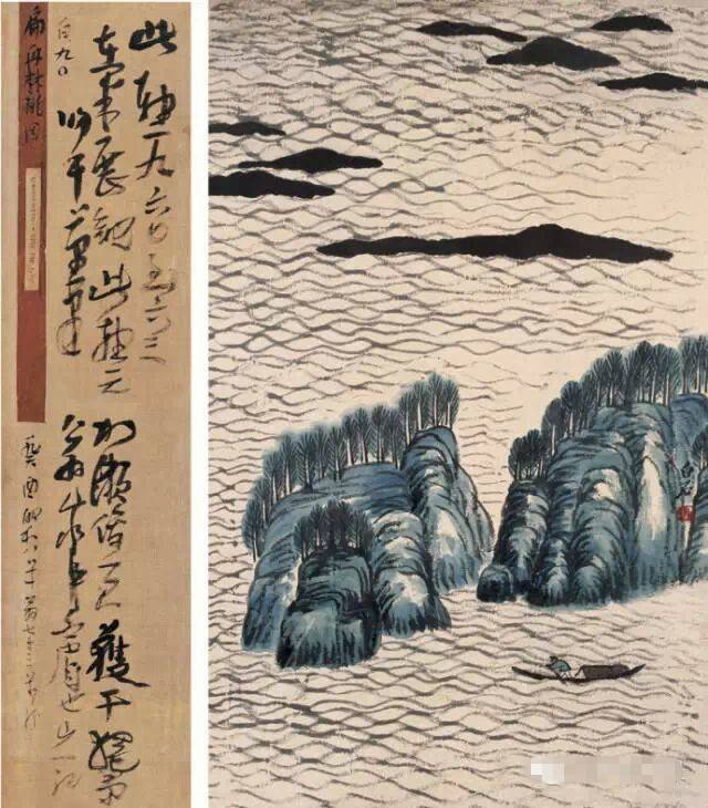 齐白石|齊白石詩意山水畫