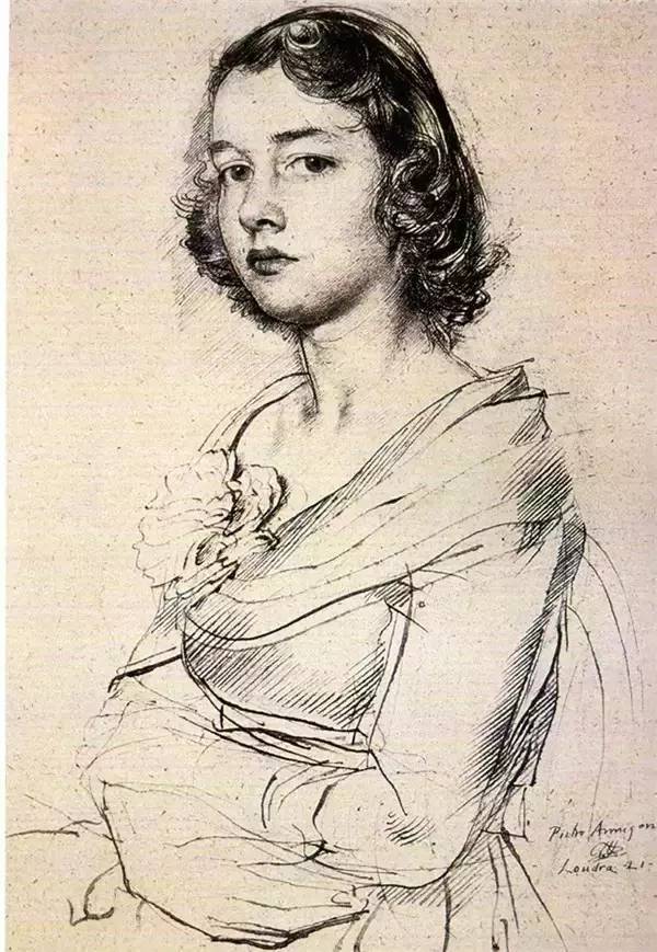 粗糙中掺杂着一种细腻,这样的素描功底,服!