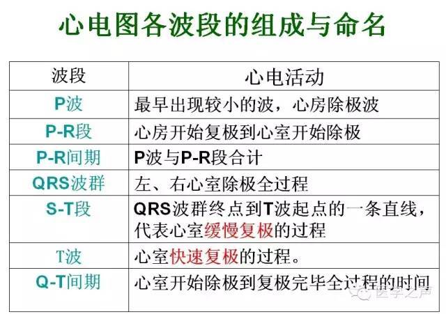 这样教你看心电图没有理由看不懂