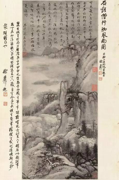 髡残|看髡残的画，就像吃了一杯龙井茶