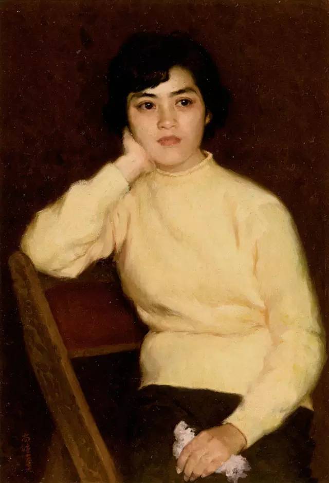油画|他把东方少女之美画到了极致！
