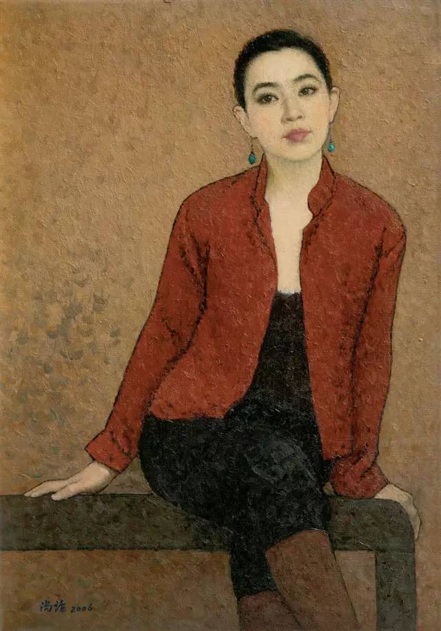 油画|他把东方少女之美画到了极致！