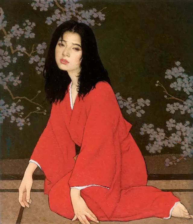 油画|他把东方少女之美画到了极致！