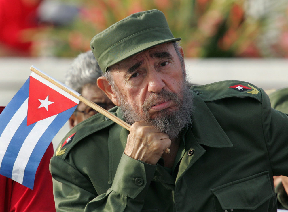 古巴总统卡斯特罗被美国暗杀638次为看中国阅兵甘愿饿肚子