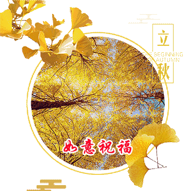 今日立秋一首最贵是健康送给所有朋友祝大家立秋健康快乐