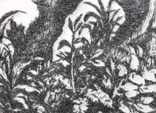 alex|“万物皆可作画”，纽扣、钉子、电话簿……这些艺术家，真会玩儿！