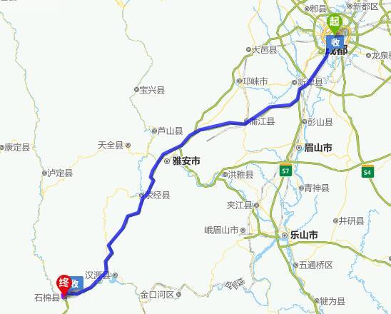 建议自驾:成都-成雅高速-雅西高速-石棉住宿推荐:石棉县城有很多酒店