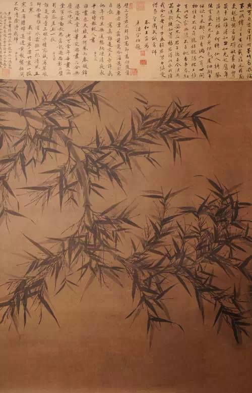 43,《枯木怪石图》/苏轼