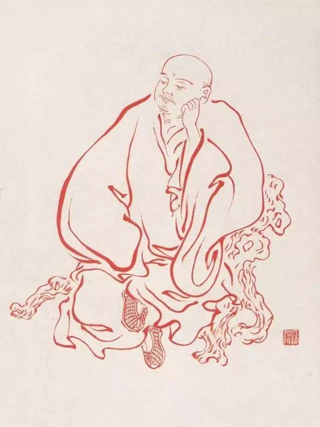 弘一法大师108幅罗汉图珍藏版