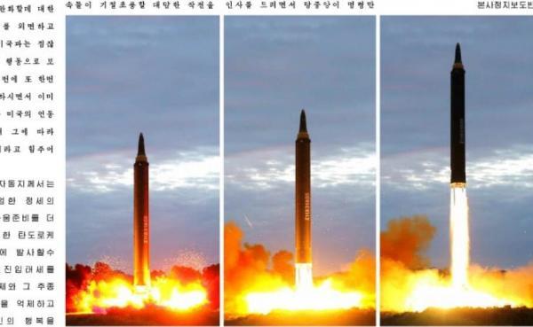 朝鲜火星12导弹图片