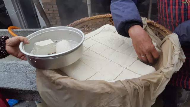 石磨豆腐,诸暨人记忆中的美味!