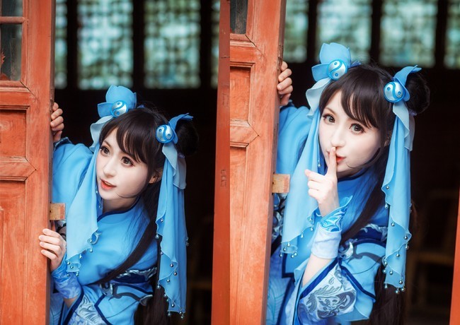 雪河咩蘿 cos:蘿莉不一定萌,但可愛的蘿莉就不一樣了!