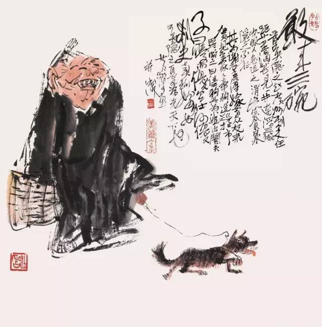 怪才黄永厚不流于俗画如其人