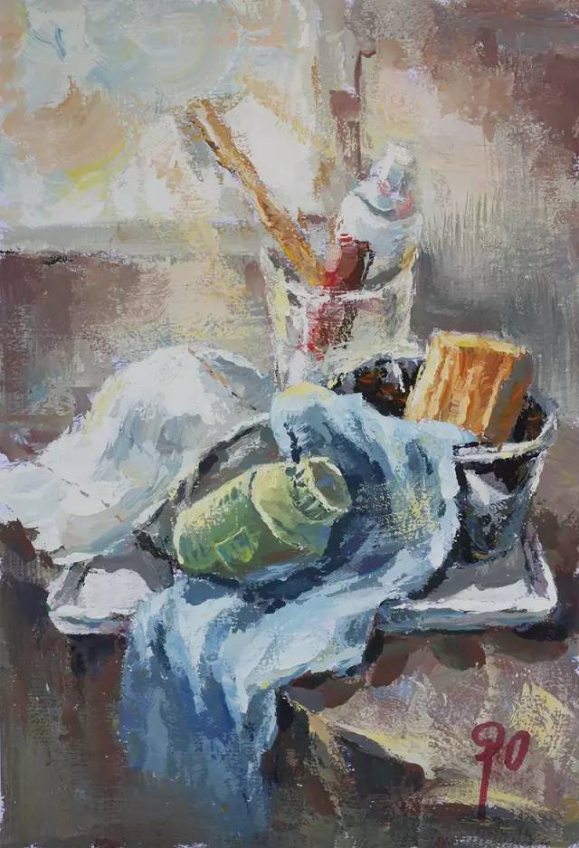 广美往年高分卷欣赏