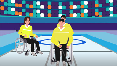 轮椅冰壶，智者的冰上博弈