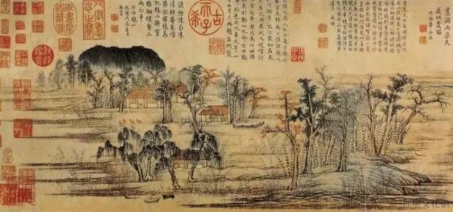 山水画|最好的元代山水画，一定有他们