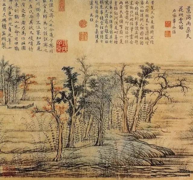 山水画|最好的元代山水画，一定有他们