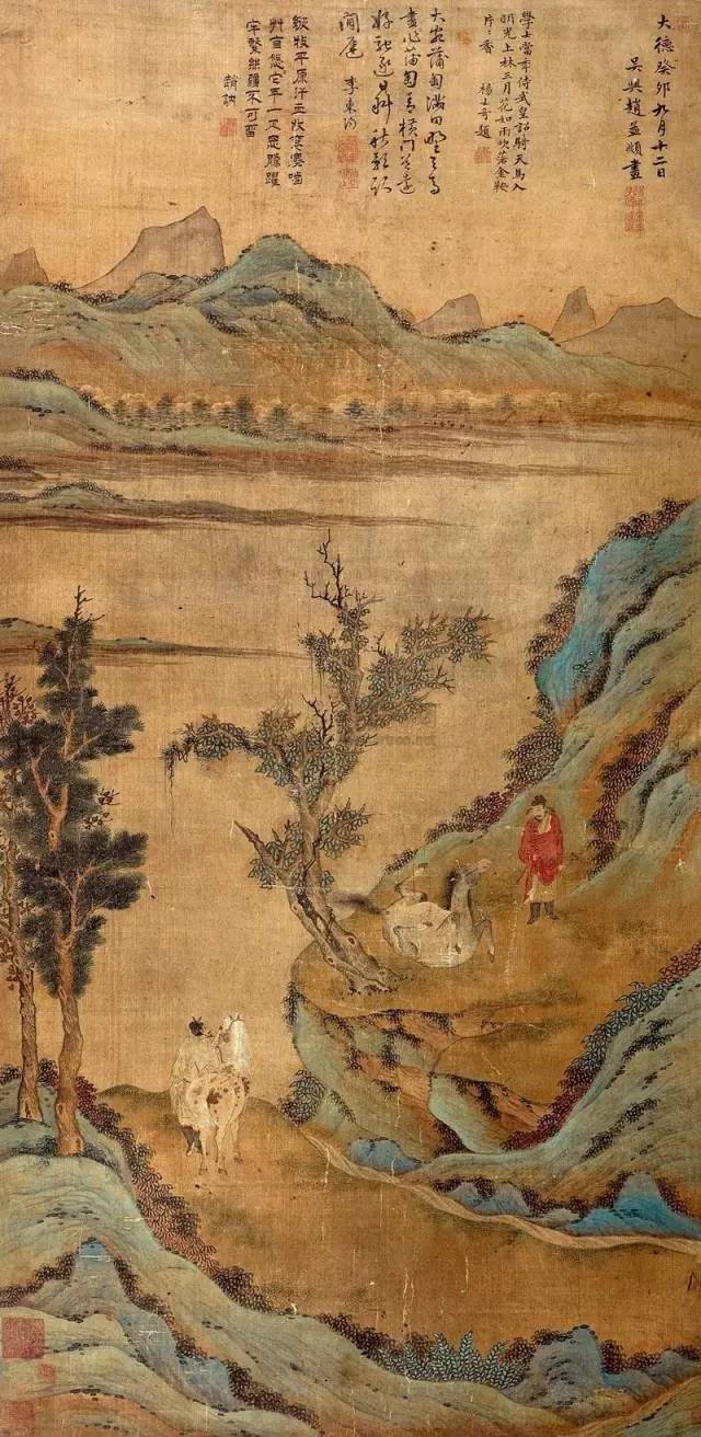 山水画|最好的元代山水画，一定有他们