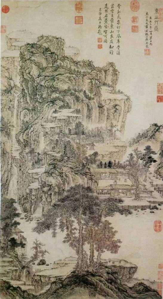 山水画|最好的元代山水画，一定有他们