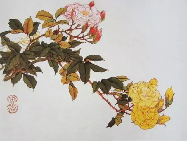 画谱|工笔花卉画谱40幅