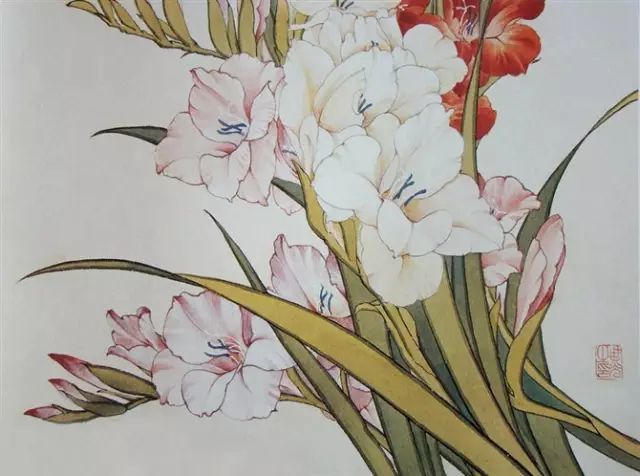 画谱|工笔花卉画谱40幅