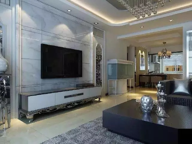 用瓷砖做电视背景墙如何整洁美观还方便打理