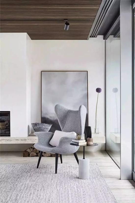 简单纯粹的白色家装 为你家增添几分意境感